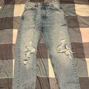 ZARA Blue Denim Mom Fit Jeans US 6